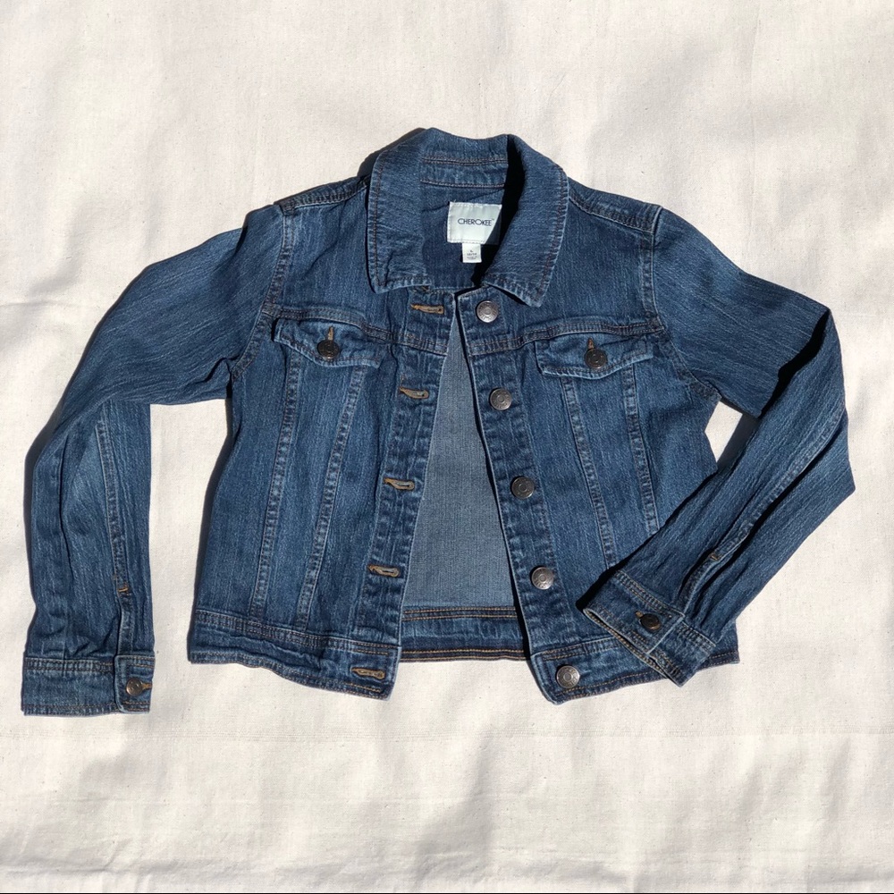 Y2K Cherokee Denim Jacket for Girls 🌸